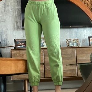 Brandy Melville Like Green Sweatpants
